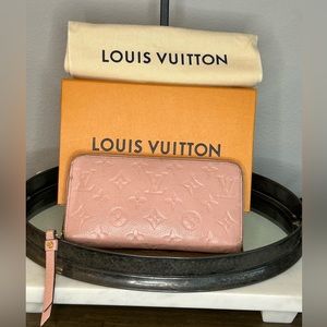 Louis Vuitton Zippy Wallet Monogram Empreinte Long Wallet